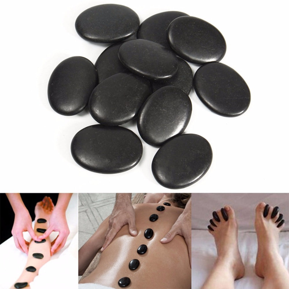 Kit 7 Pedras de Basalto para Massagens - Imagem 6
