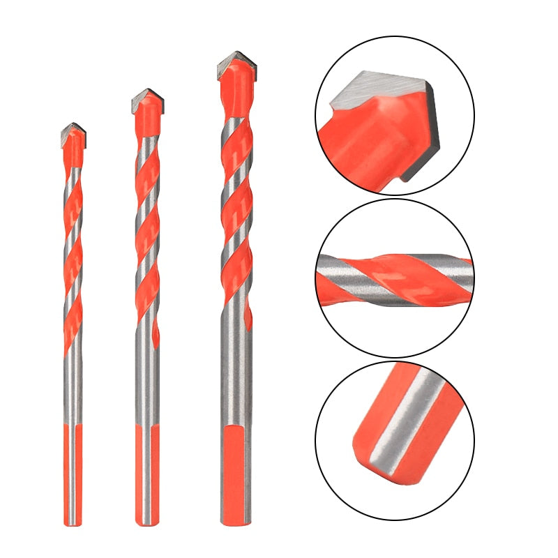 Kit Completo Brocas Diamantada Super Drill - Imagem 3