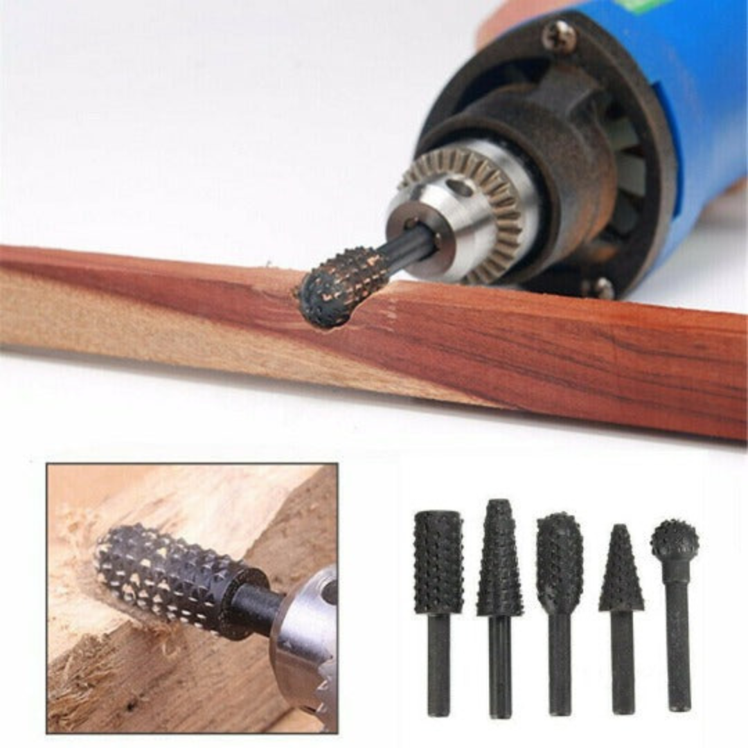 Kit Completo Brocas Rotativas 5 Peças - Imagem 4