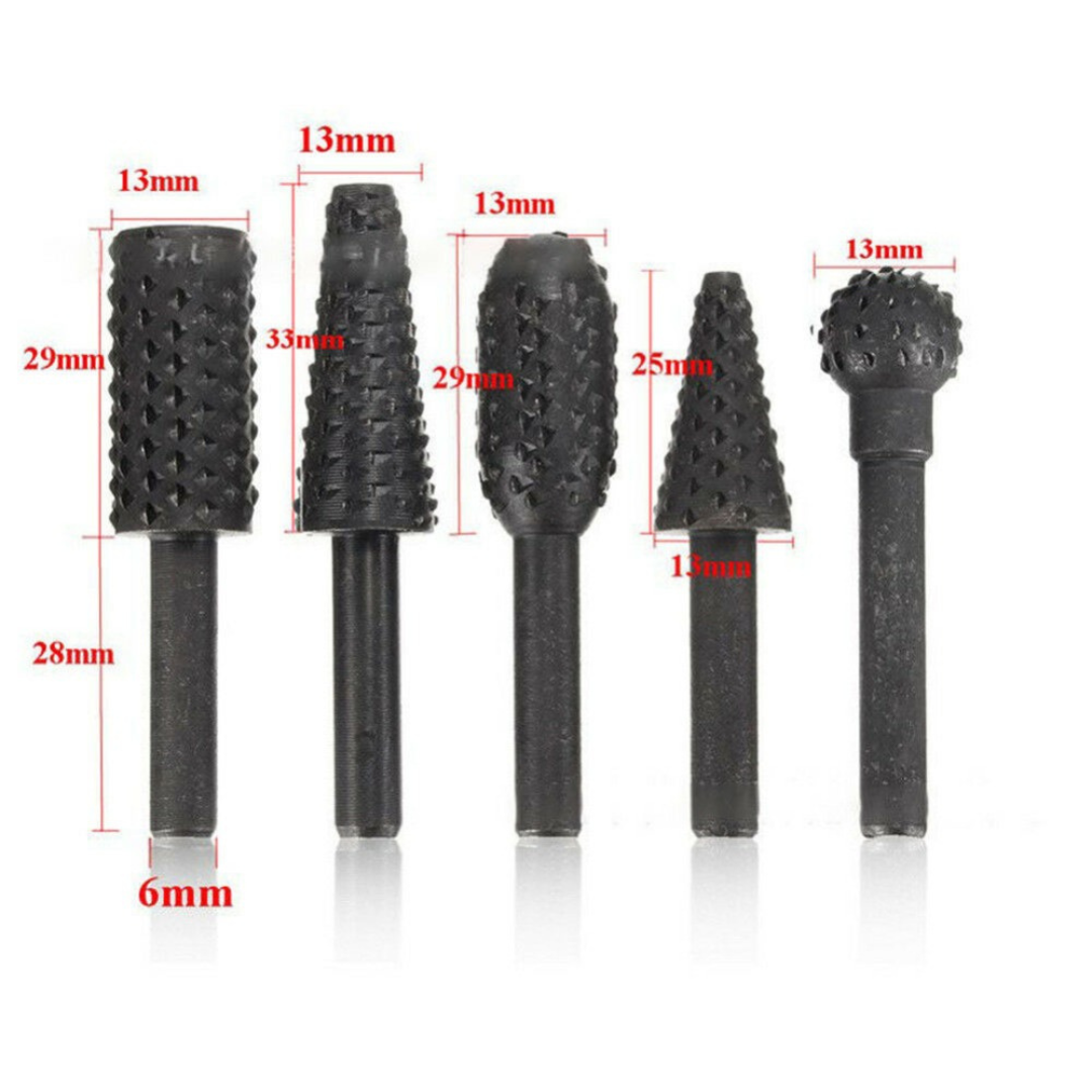 Kit Completo Brocas Rotativas 5 Peças - Imagem 7