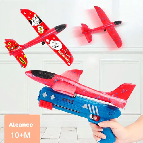 Kit Completo Lançador de Avião + Avião AeroSpeed - Imagem 6