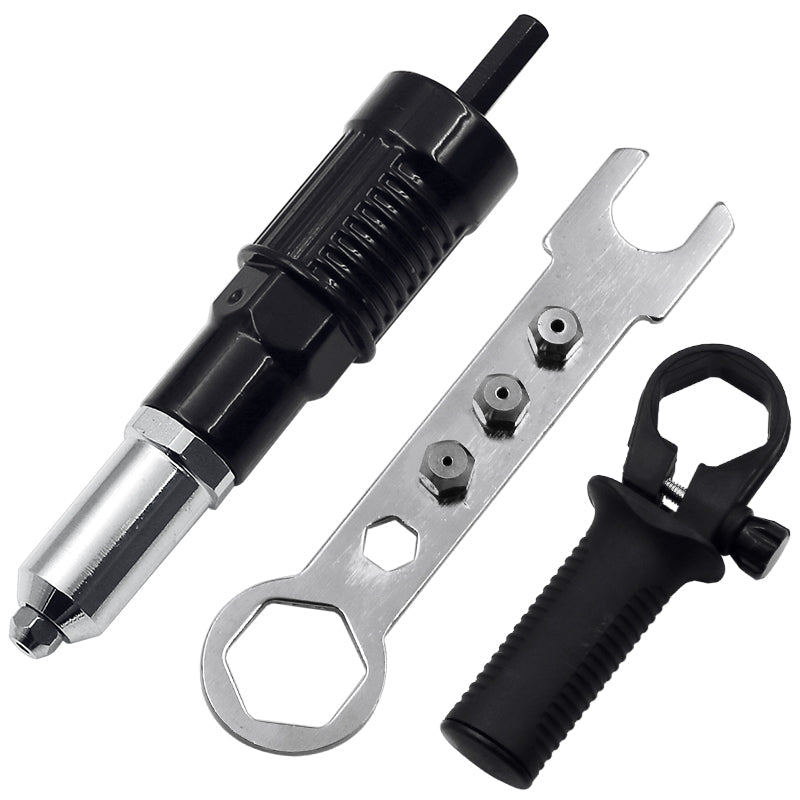 Kit Completo Rebitadeira Profissional - Universal Furadeira e Parafusadeira - Imagem 5