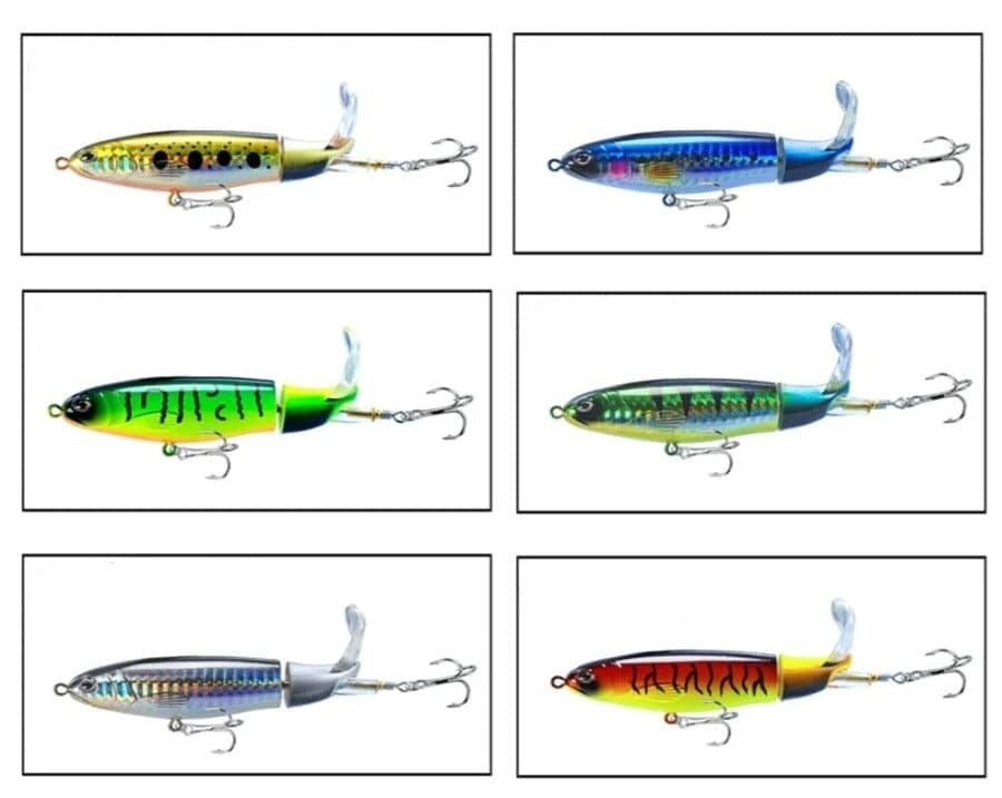 Kit Iscas Artificiais Realistas Para Pesca ProFish - Imagem 5