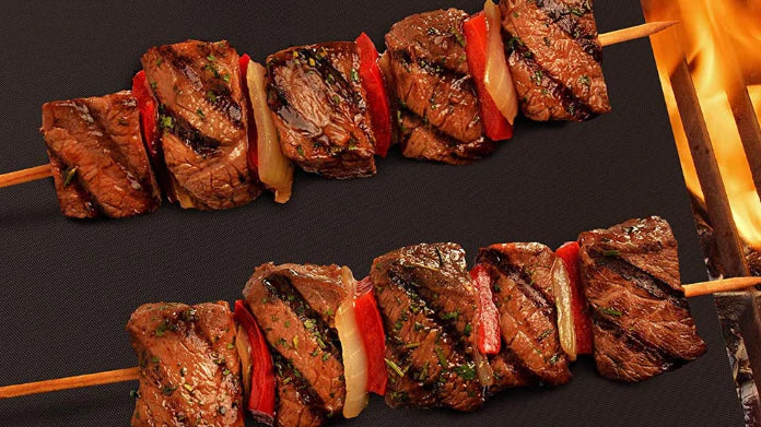 Kit com 3 Manta Térmica Antiaderente para Churrasco Reutilizável - Imagem 4