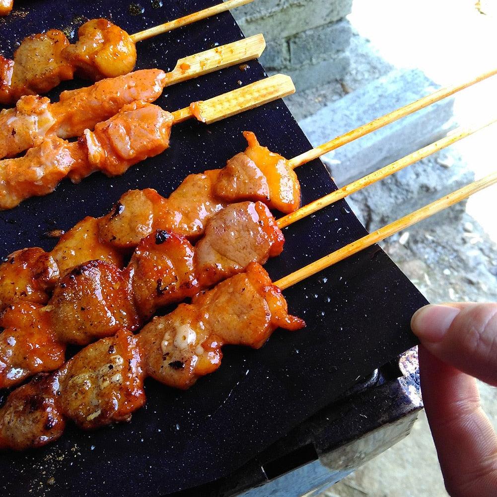 Kit com 3 Manta Térmica Antiaderente para Churrasco Reutilizável - Imagem 5
