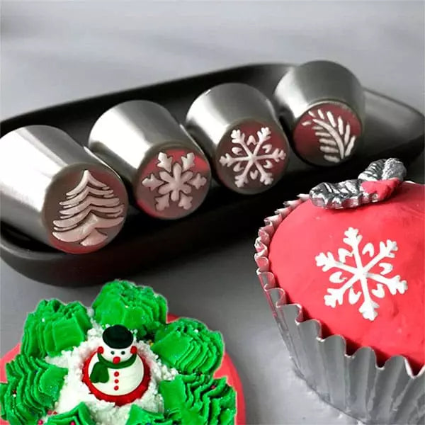 Kit com 4 Bicos de Confeitar Natalinos - Imagem 5