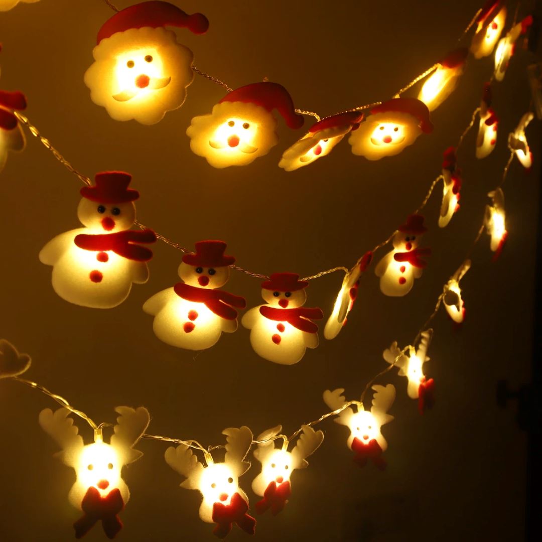 Luzes Enfeites Decoração para Natal - Imagem 4