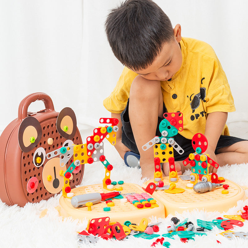 Maleta de Ferramenta Infantil Montessori - Imagem 2