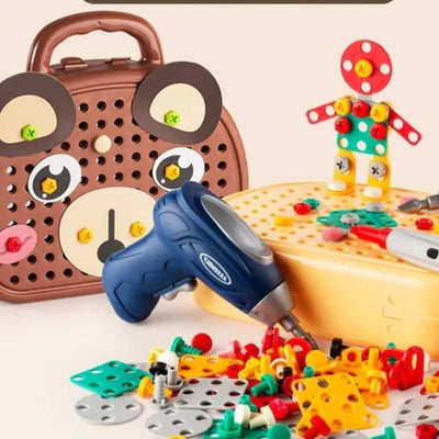Maleta de Ferramenta Infantil Montessori - Imagem 7