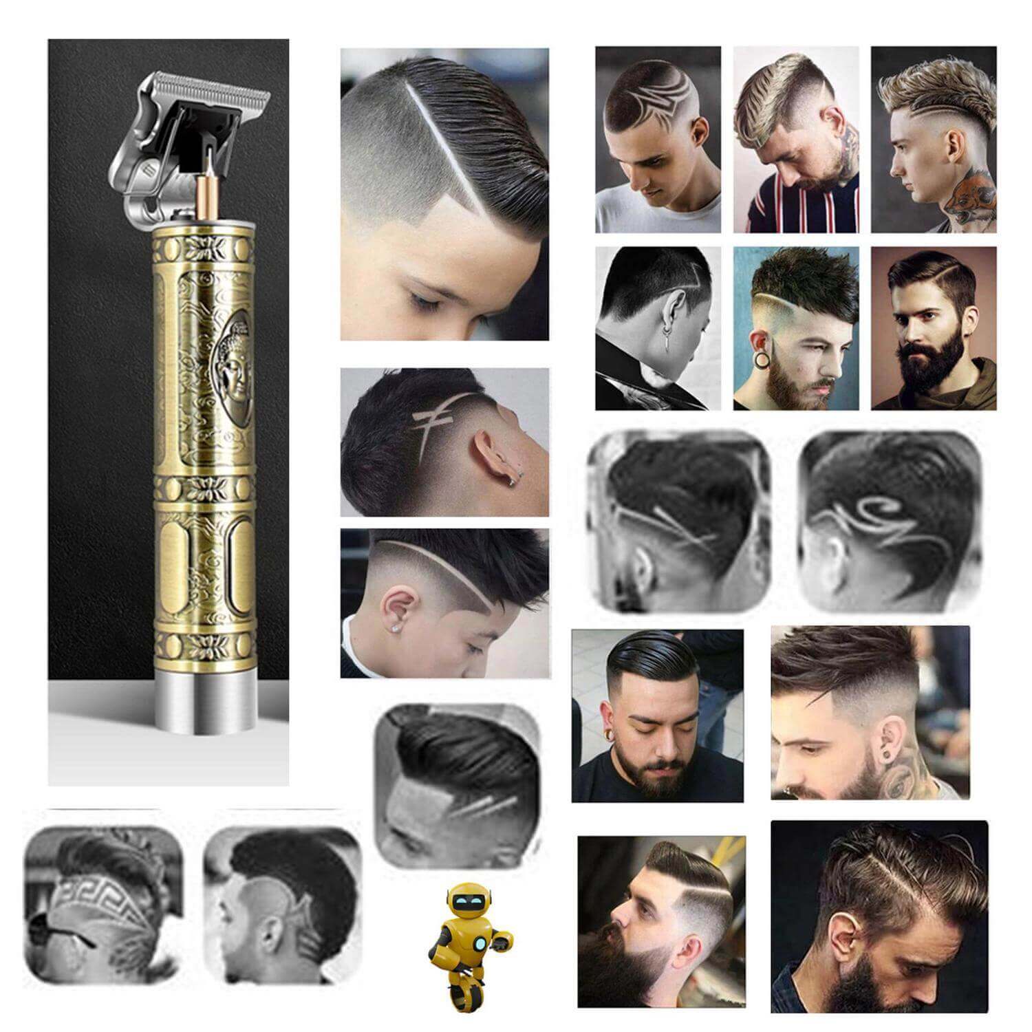 Maquina Profissional para Barba e Cabelo - Pro 3 em 1 - Imagem 7