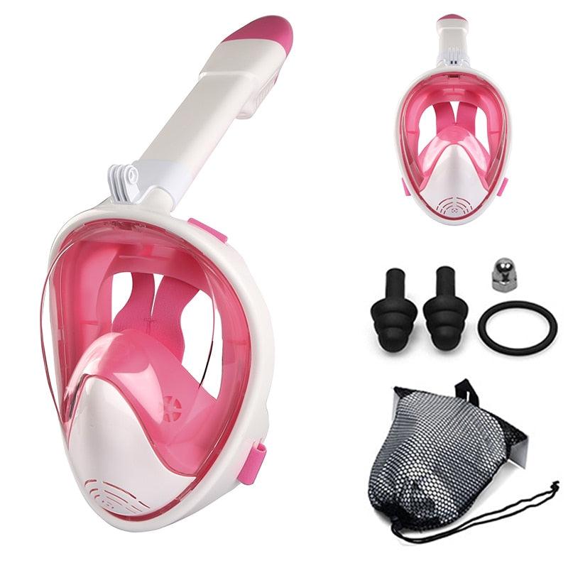 Máscara de Mergulho Snorkel com Suporte para Câmera GoPro - Imagem 4