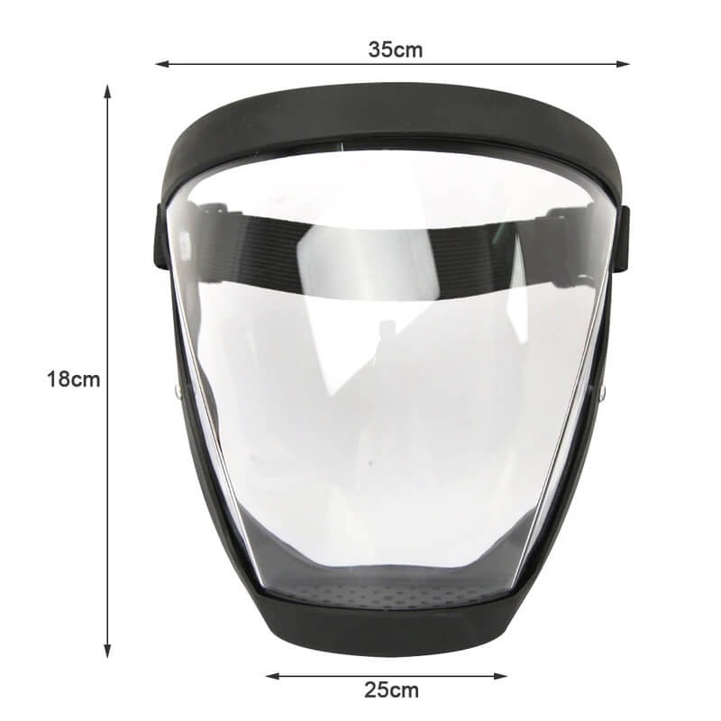 Máscara de Proteção Indestrutível Anti Embaçante Face Shield - Imagem 6