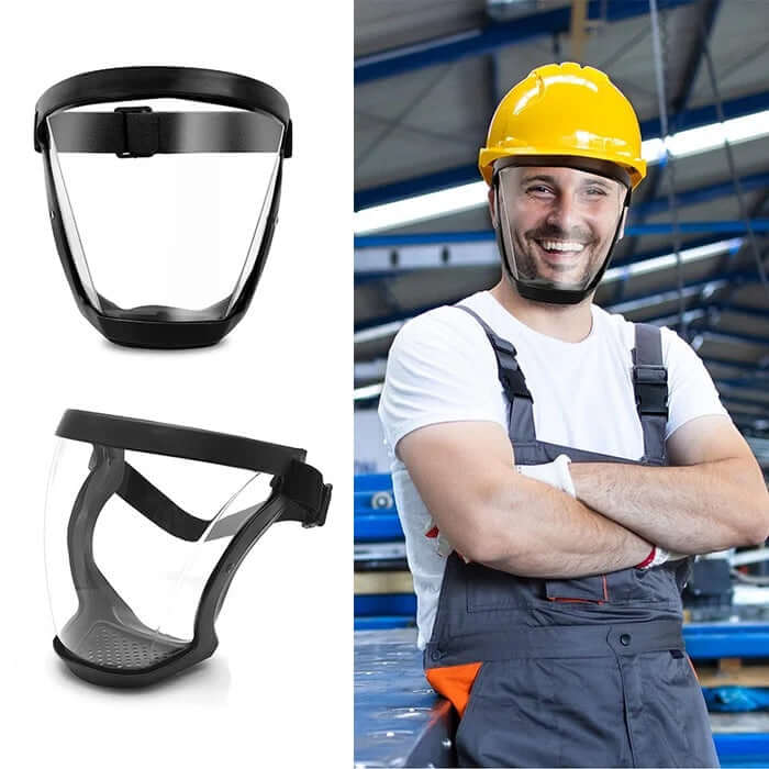 Máscara de Proteção Indestrutível Anti Embaçante Face Shield - Imagem 2