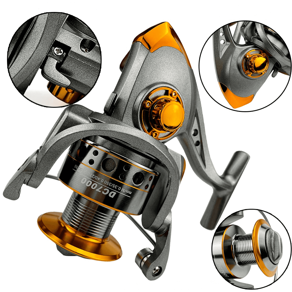Molinete de Pesca Profissional Drag 12Kg e 13 Rolamentos - Imagem 5