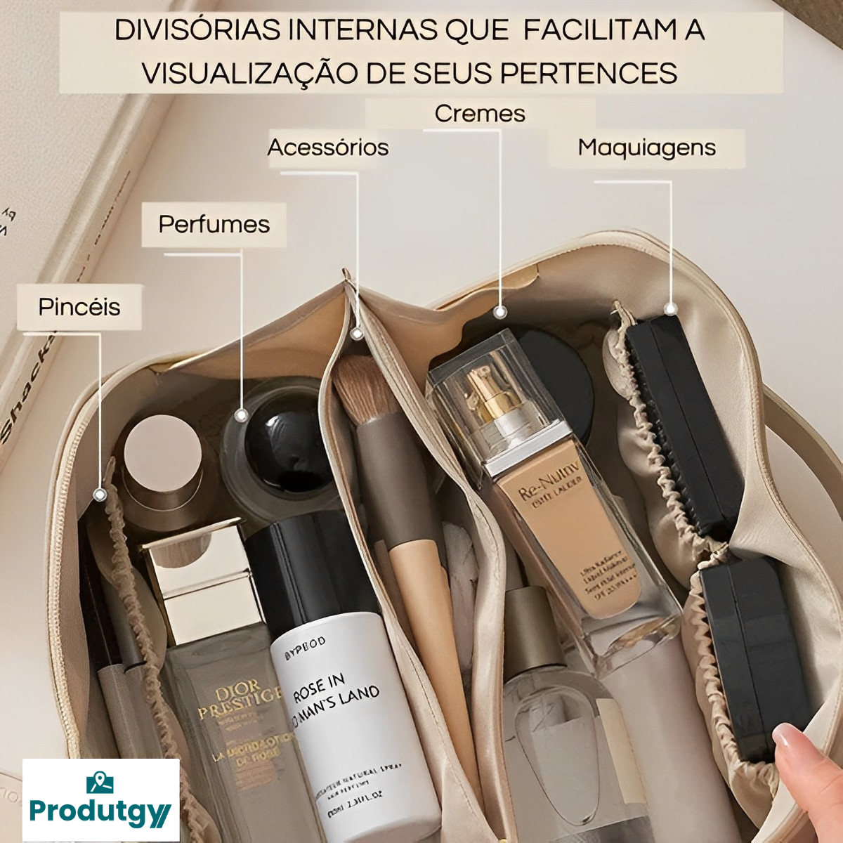 Necessaire Organizadora para Maquiagem - Necessaire Beauty - Imagem 2