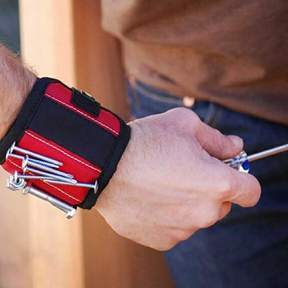 Pulseira Magnética para Parafusos, Ferramentas e Pregos - Imagem 3