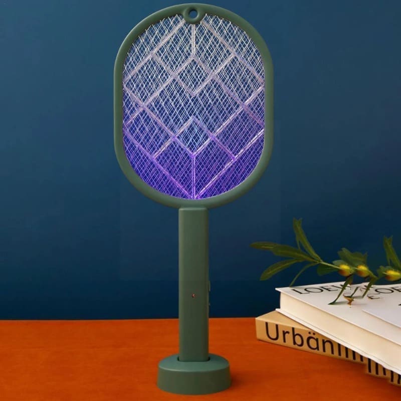 Raquete Elétrica Mata Mosquito com Led Ultravioleta - Imagem 2