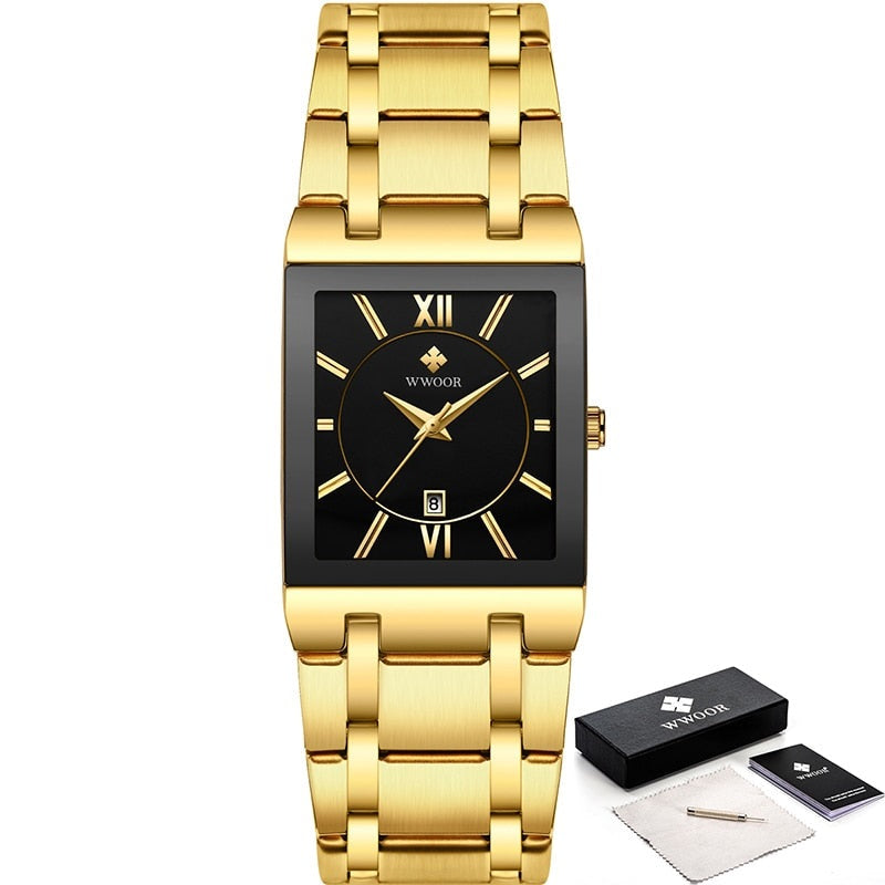 Relógio Masculino Gold Watch - Imagem 6