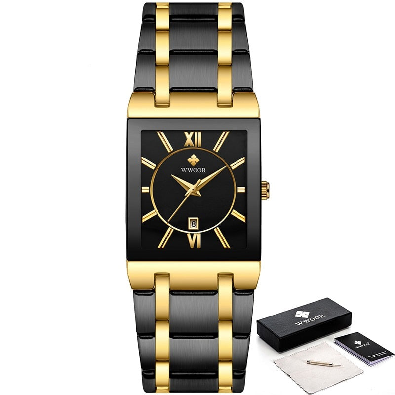 Relógio Masculino Gold Watch - Imagem 7