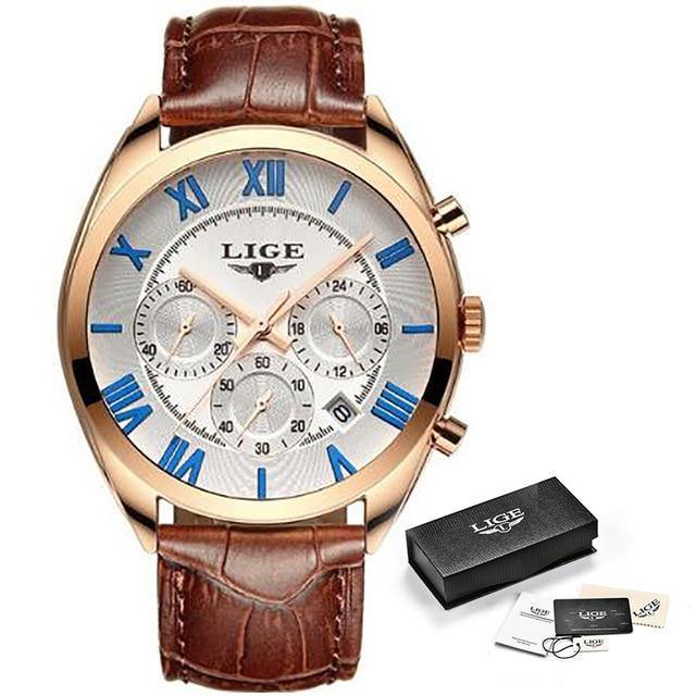 Relógio Masculino Lige Luxuoso - Imagem 13
