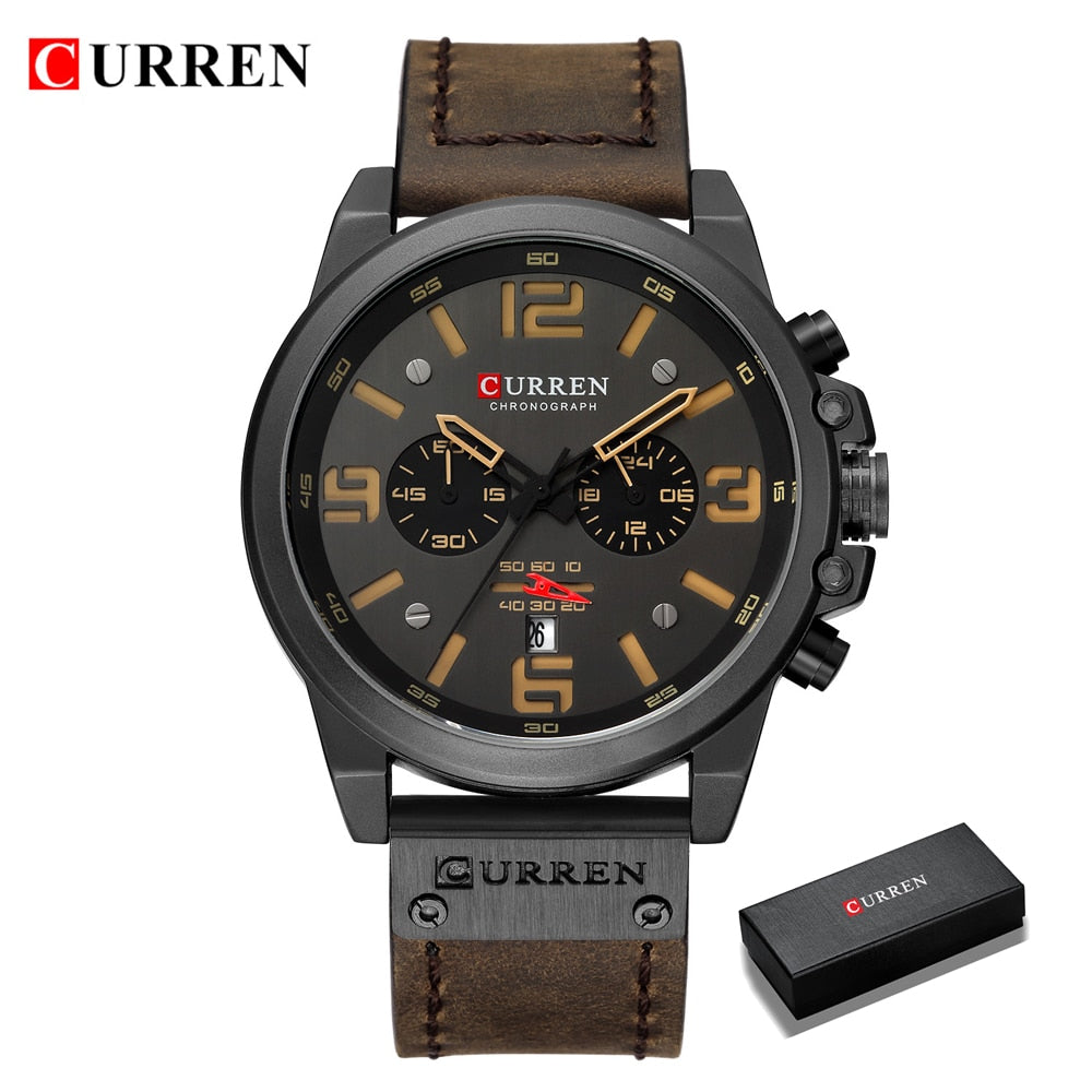 Relógio Masculino Premium Curren - Imagem 9