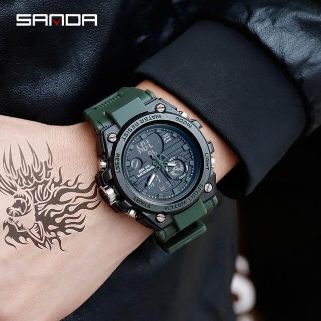 Relógio Masculino Sport Watch Sanda - Imagem 4