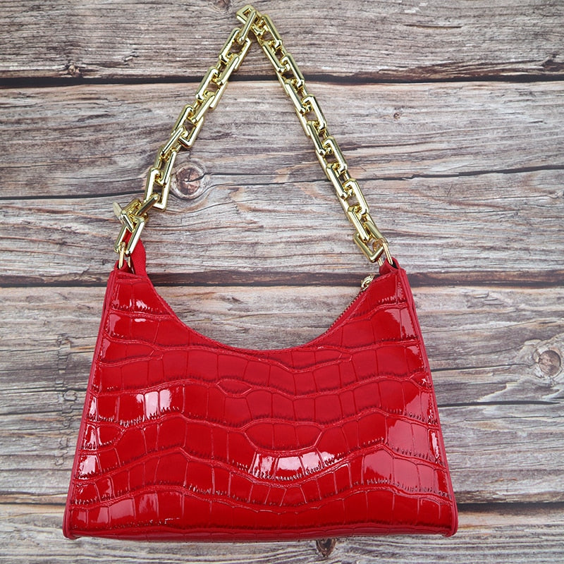 Bolsa de Couro Transversal - Feminina - Imagem 8