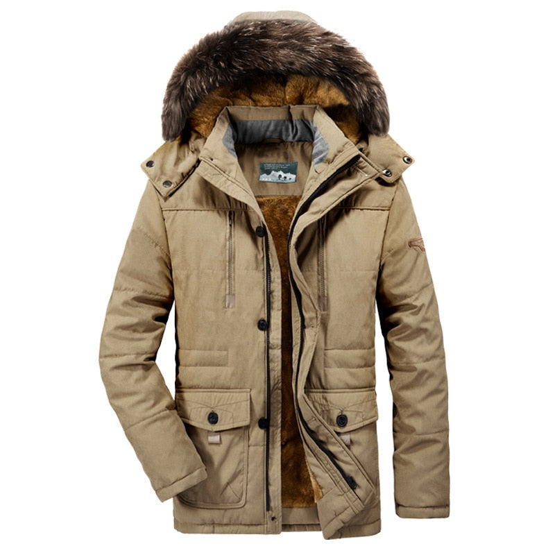 Casaco pele Grossa para Inverno - Masculino - Imagem 3