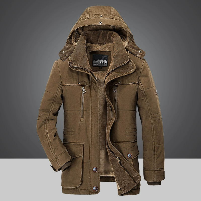 Casaco pele Grossa para Inverno - Masculino - Imagem 2