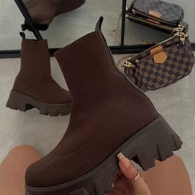 Bota Coturno vintage - Feminina - Imagem 8