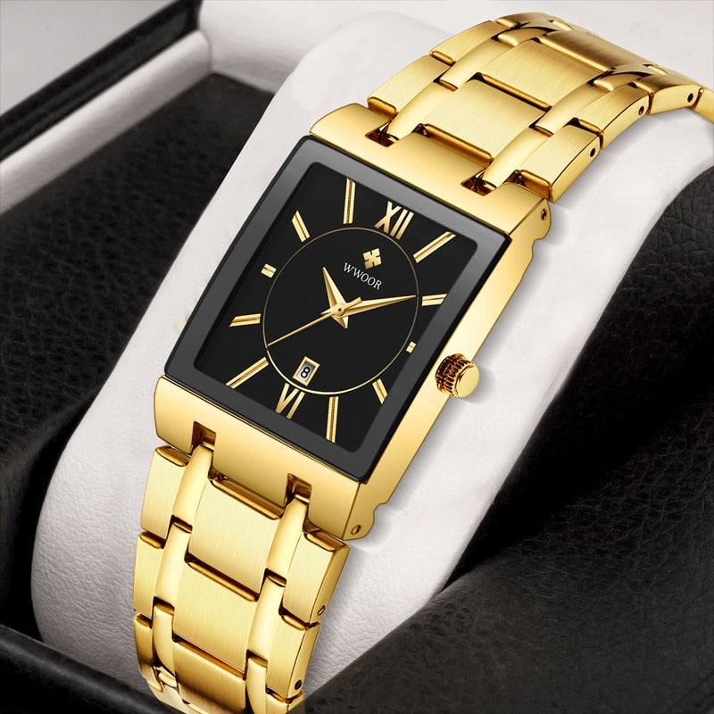 Relógio Masculino Gold Watch - Imagem 3