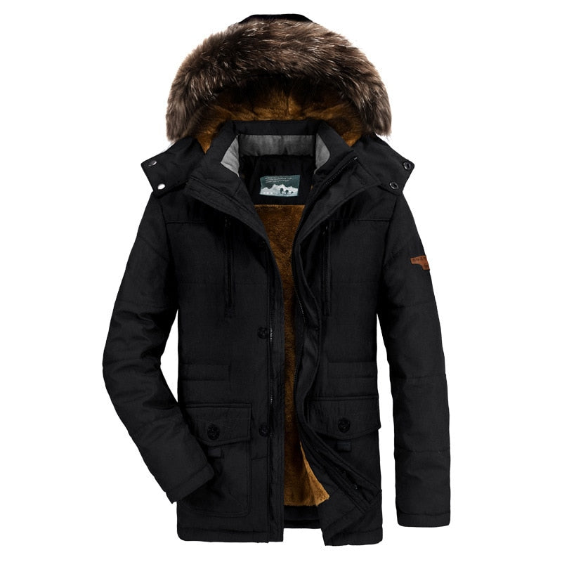 Casaco pele Grossa para Inverno - Masculino - Imagem 8