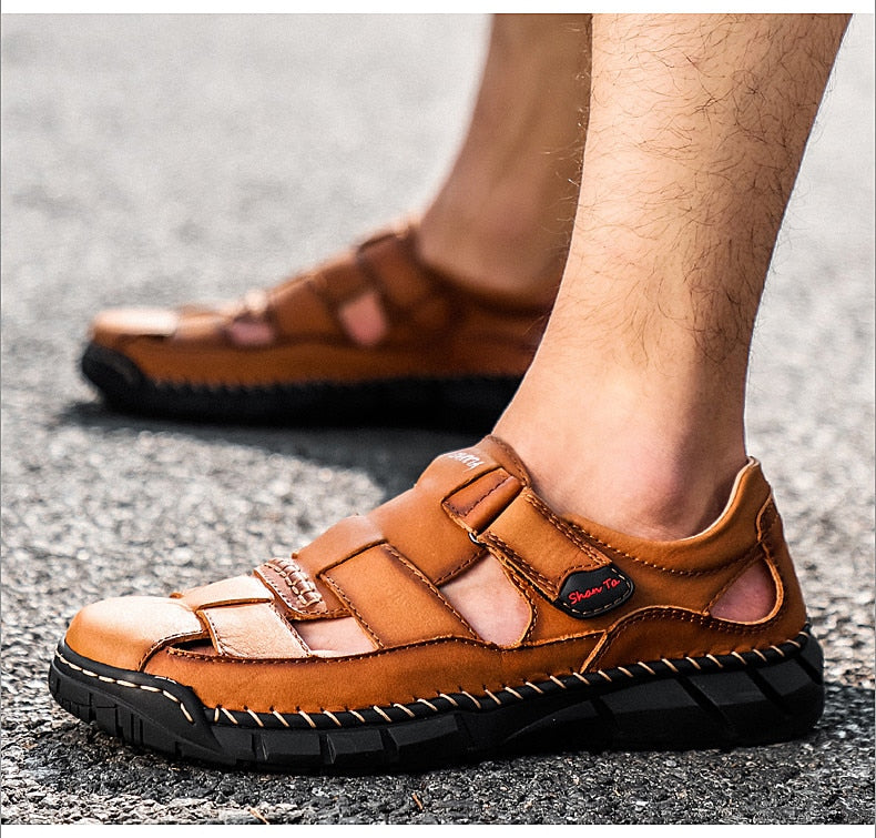 Sandália Masculina Casual Antiderrapante - Imagem 6