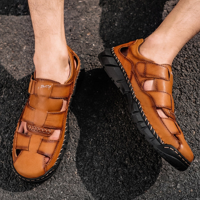 Sandália Masculina Casual Antiderrapante - Imagem 11