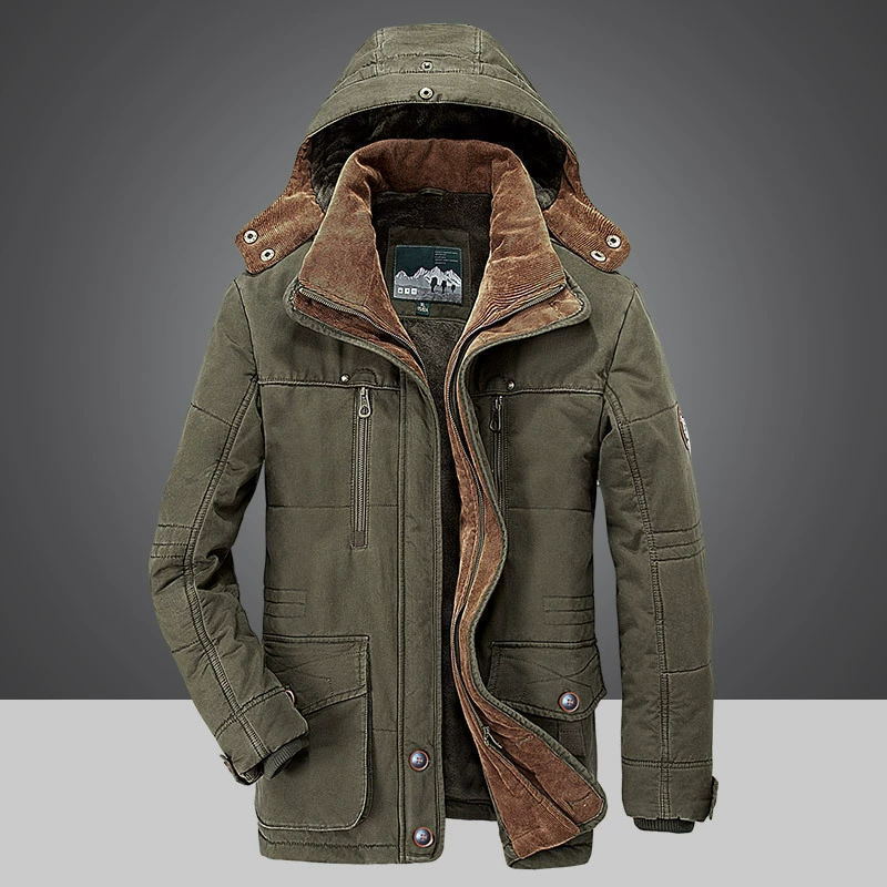 Casaco pele Grossa para Inverno - Masculino - Imagem 5