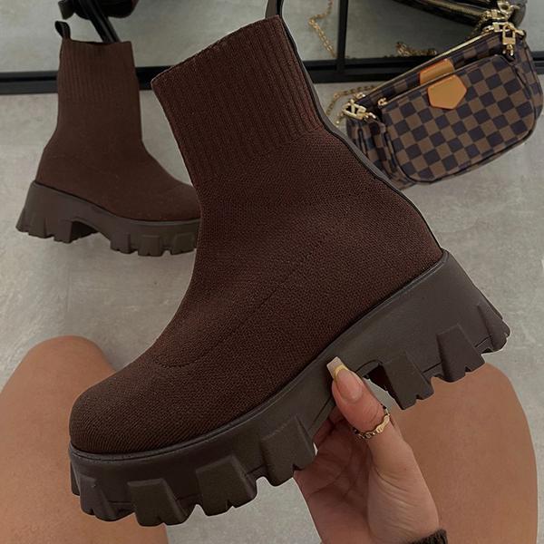 Bota Coturno vintage - Feminina - Imagem 10