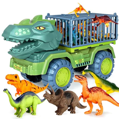Carrinho Dinossauro Rex + Brindes - Imagem 3