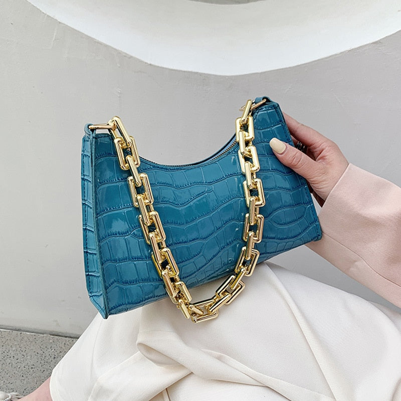 Bolsa de Couro Transversal - Feminina