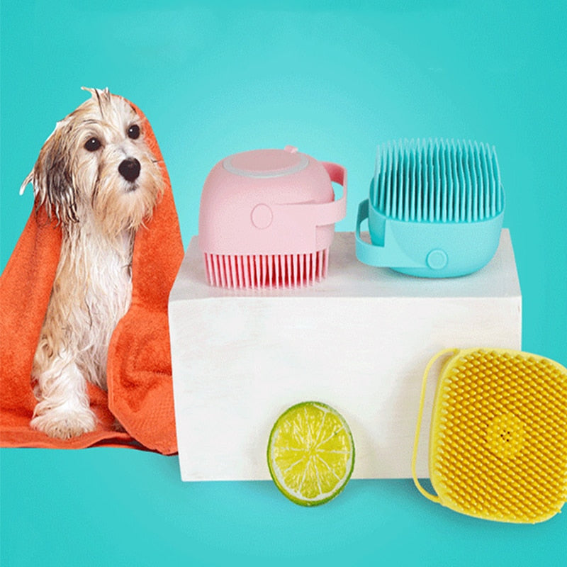Escova de Banho Massageadora para Pets - Imagem 8