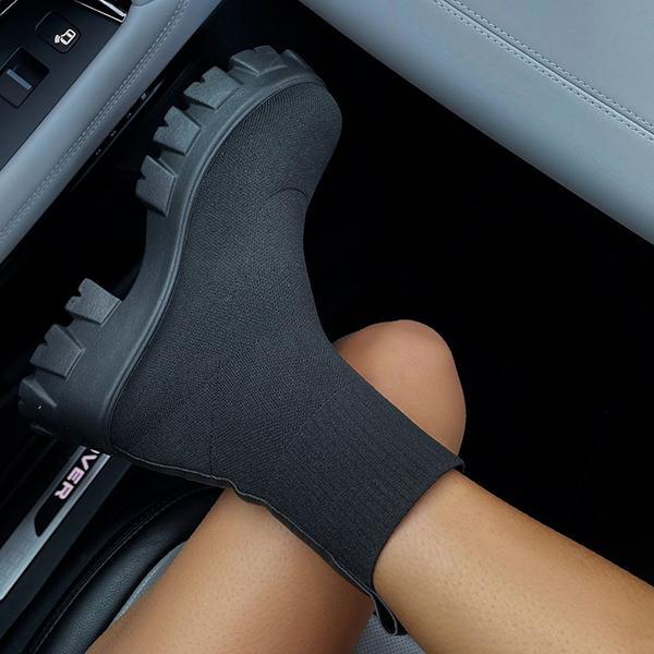 Bota Coturno vintage - Feminina - Imagem 2