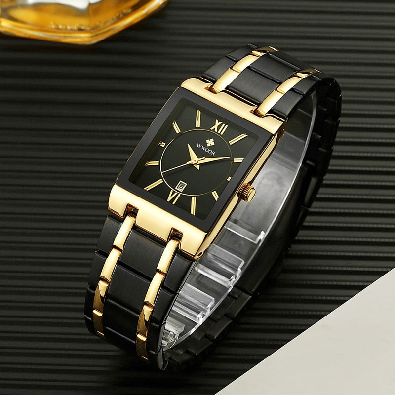 Relógio Masculino Gold Watch - Imagem 5
