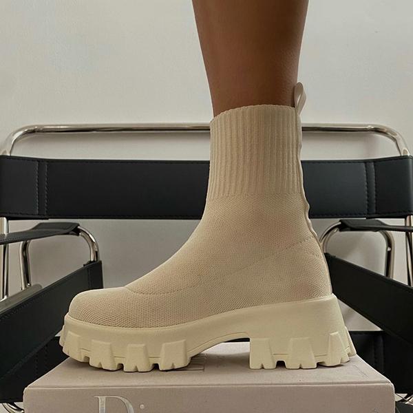 Bota Coturno vintage - Feminina