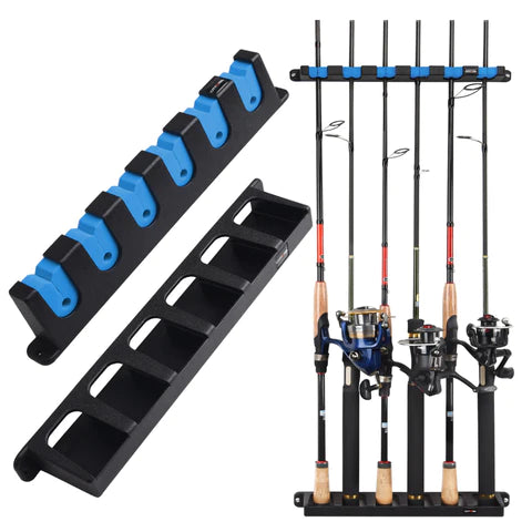 Suporte Para Vara de Pesca de Parede - 6 Varas - Imagem 3