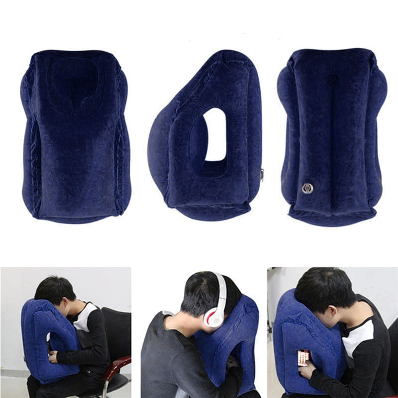 Travesseiro Ergonômico Inflável para Viagens - Nuvem God - Imagem 3