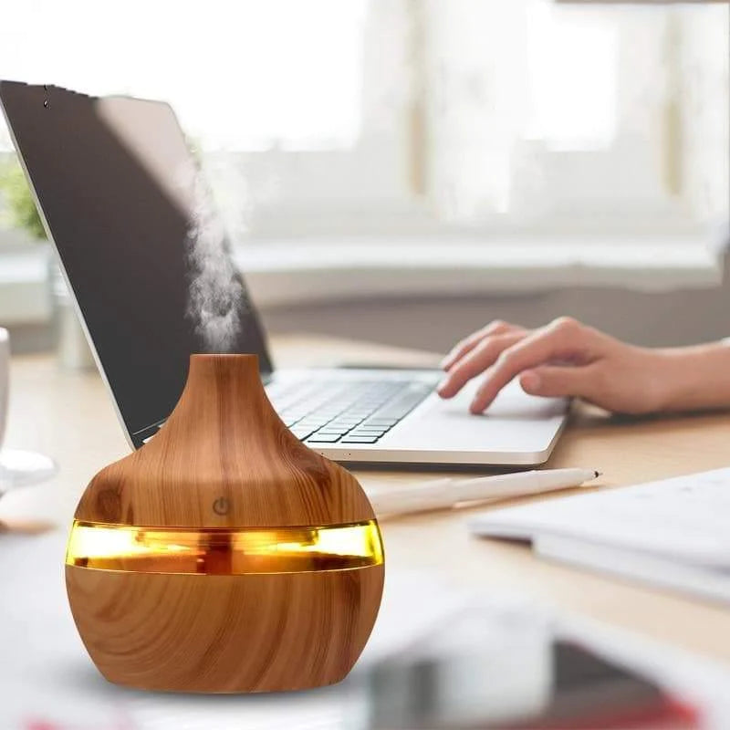 Umidificador e Aromatizador de Ar Ultrassônico USB com LED - Imagem 2