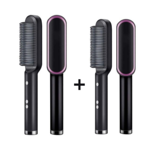 Escova Alisadora Luxury Hair - Compre 1 Leve 2 + Garantia de 5 ANOS!