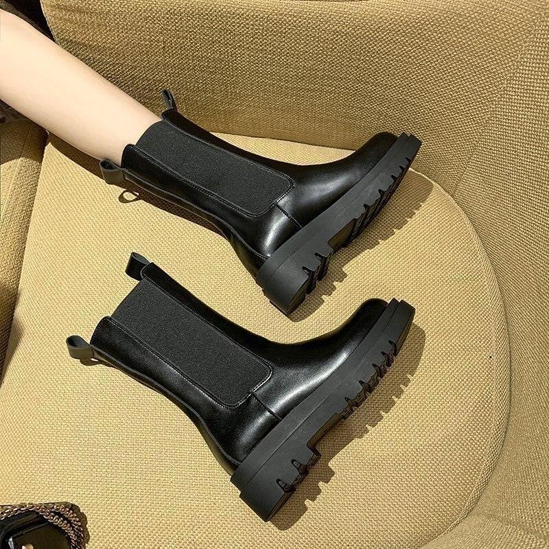 Bota Coturno Feminina - Black Classic - Imagem 4