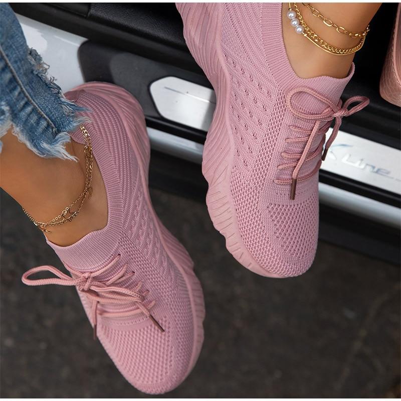 Chuteira Feminina Causal - Running Female Shoes - Imagem 6