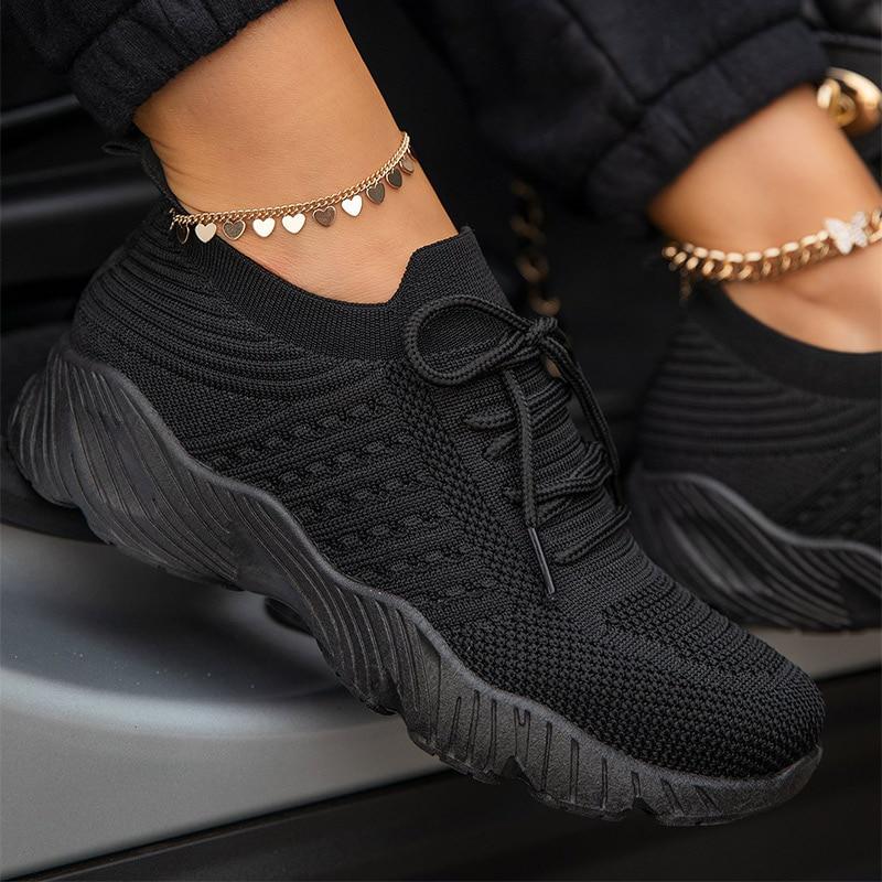 Chuteira Feminina Causal - Running Female Shoes - Imagem 12