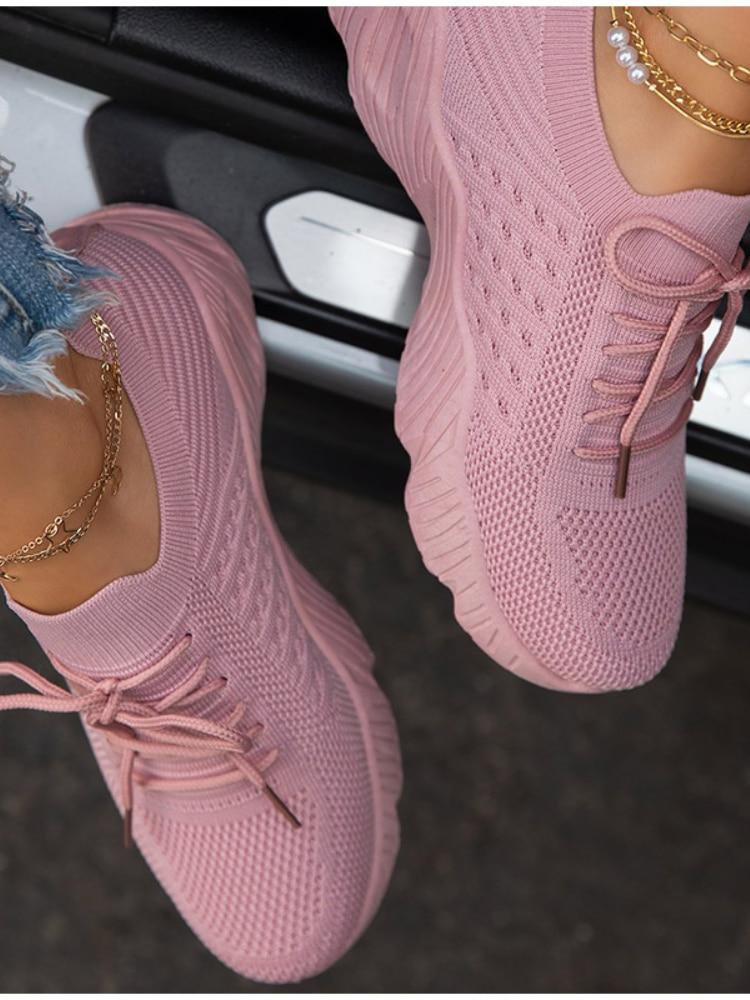 Chuteira Feminina Causal - Running Female Shoes - Imagem 9